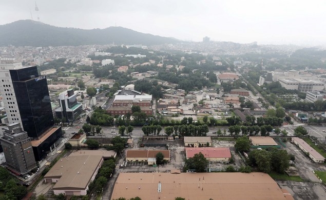 사진은 반환되는 지역 중 하나인 서울 용산구 캠프 킴 전경 모습.