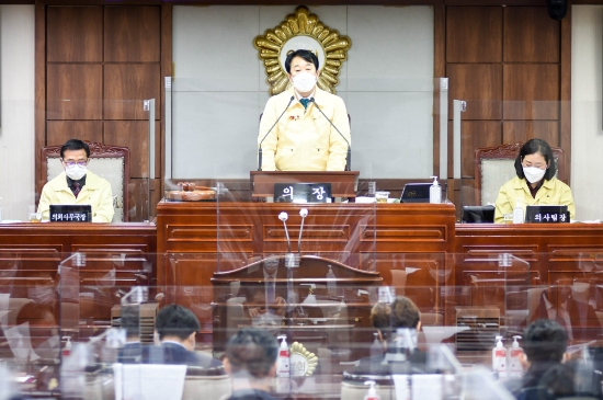 제248회 임시회 제3차 본회의/사진=순천시의회