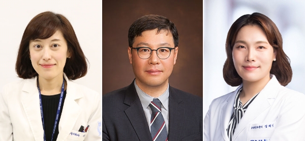 사진=좌측부터_분당서울대병원 이혜진 교수, 서울대병원(현 건강보험심사평가원 파견 근무) 이진용 교수, 서울대병원 정혜민 교수