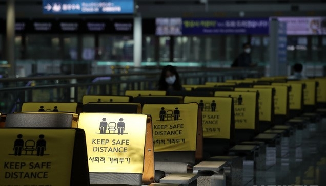 지난해 9월28일 오후 인천국제공항 1터미널이 한산한 모습을 보이고 있다.