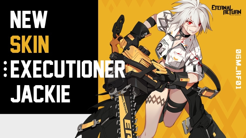 님블뉴런의 인기 배틀로얄 게임 '영원회귀: 블랙서바이벌'에 새롭게 추가된 '처형자 재키' 스킨.