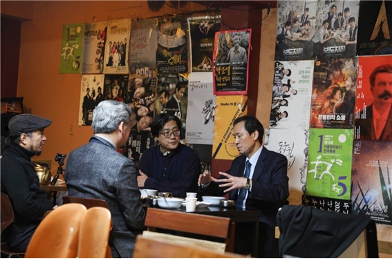 ‘문화예술인 간담회’ 현장 모습