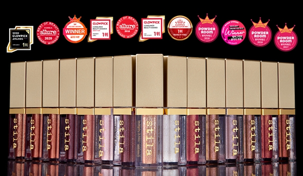 스틸라, 메탈 글리터 리퀴드 섀도우 ‘뷰티 어워드 11관왕’