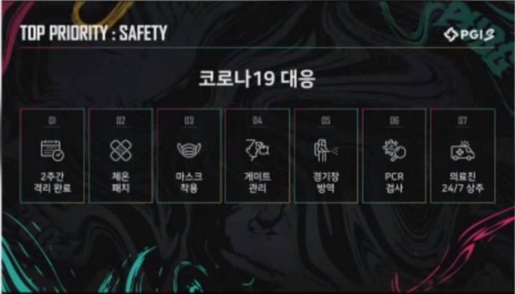 펍지 "PGI.S, 안전 최우선…철저한 방역 하에 진행"