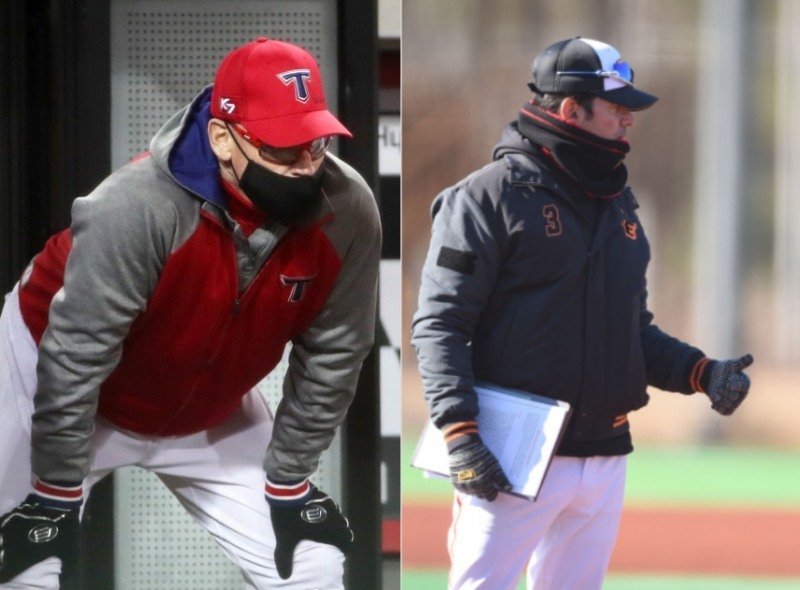 KIA 맷 윌리엄스 감독과 한화 카를로스 수베로 감독은 KBO 리그 사상 첫 두 외국인 감독 라이벌로 등장했다.