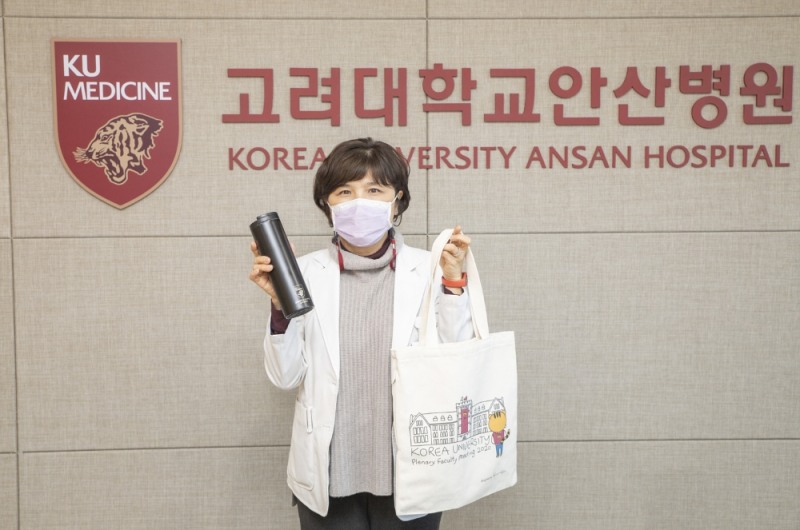 김운영 고대안산병원장, 탈플라스틱 실천운동 'GOGO 챌린지' 동참