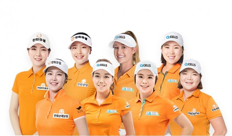 한화큐셀 골프단(사진=한화큐셀)