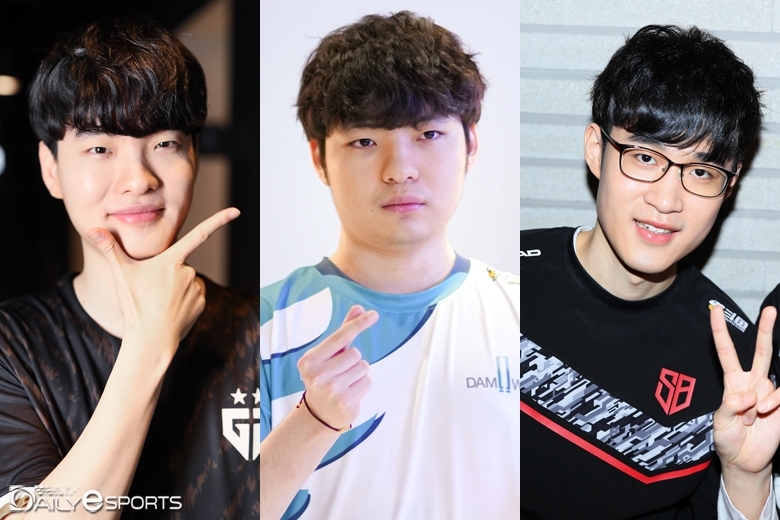 (왼쪽부터}'라스칼' 김광희, '베릴' 조건희, '온플릭' 김장겸.