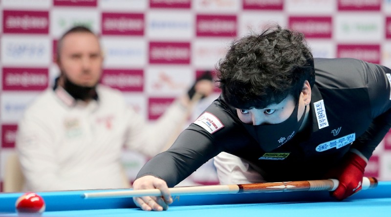 4번으로 최다 준결승 진출자가 된 강민구(사진=PBA)