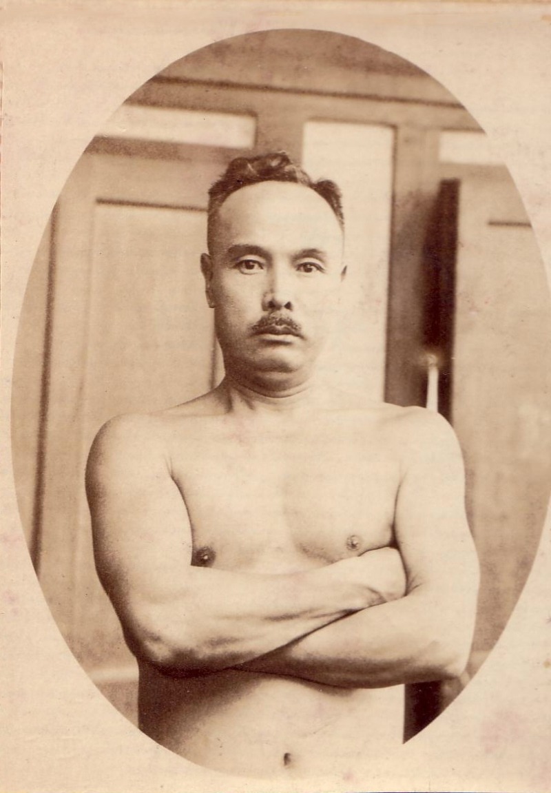 1933년 서상천 체육관에서 운동하던 시절의 몽양 여운형 모습. [사진 몽양여운형기념사업회]