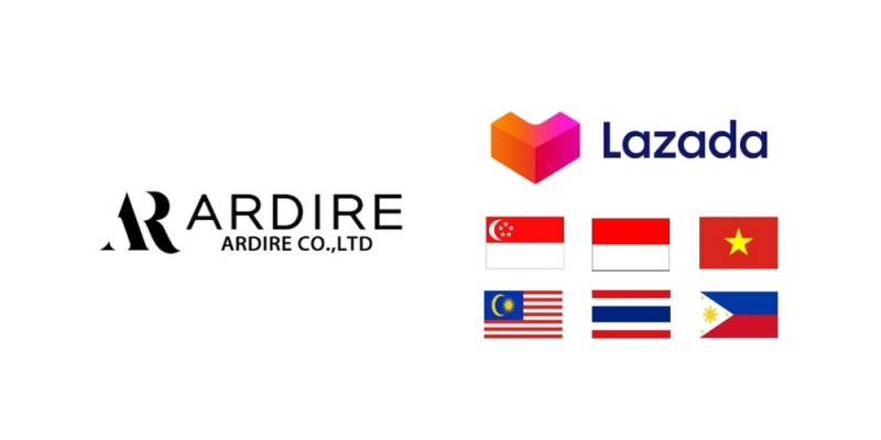 아르디에, 알리바바 그룹 동남아 이커머스 라자다 입점···동남아 채널 강화