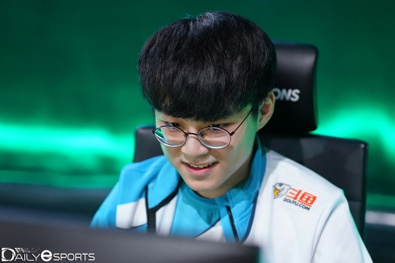 담원 기아 미드 라이너 '쇼메이커' 허수.