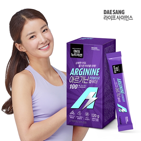 대상라이프사이언스 ‘마이뉴트리션 아르기닌 파우더’ (사진제공=대상라이프사이언스