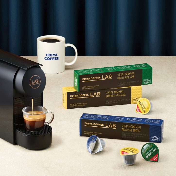 이디야커피, 캡슐커피 3종 유통망 전국 가맹점 확대