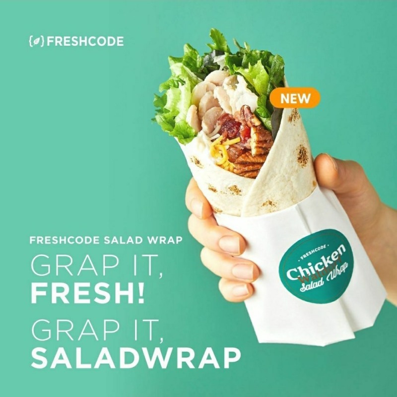 샐러드 프레시코드, 들고 먹는 ‘샐러드랩’ 6종 출시