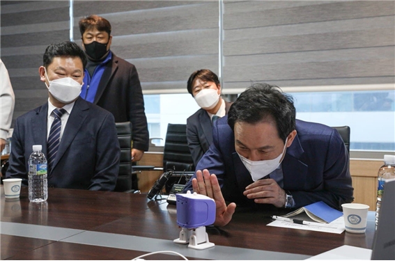 ‘4차산업 강소기업 방문’ 현장 사진