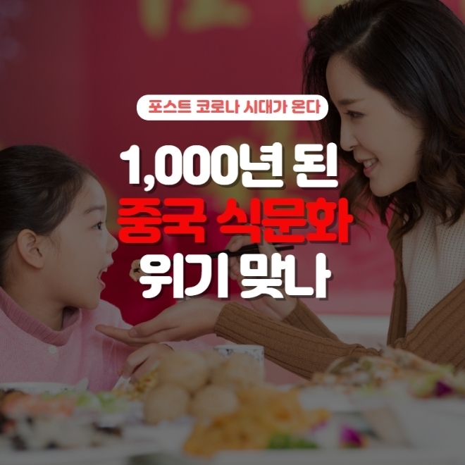 1,000년 된 중국 식문화 위기 맞나
