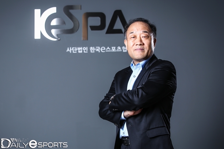 국제e스포츠협회(IESF) 부회장으로 선임된 김영만 한국e스포츠협회 회장.