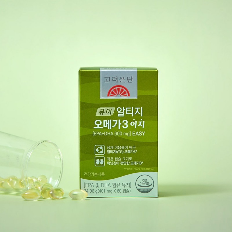 '고려은단 퓨어 알티지 오메가3 이지'