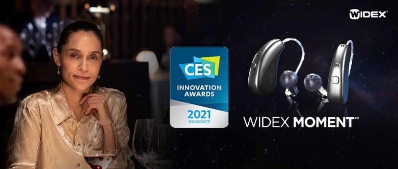 와이덱스 모멘트 보청기, CES 2021 혁신상 2관왕 수상