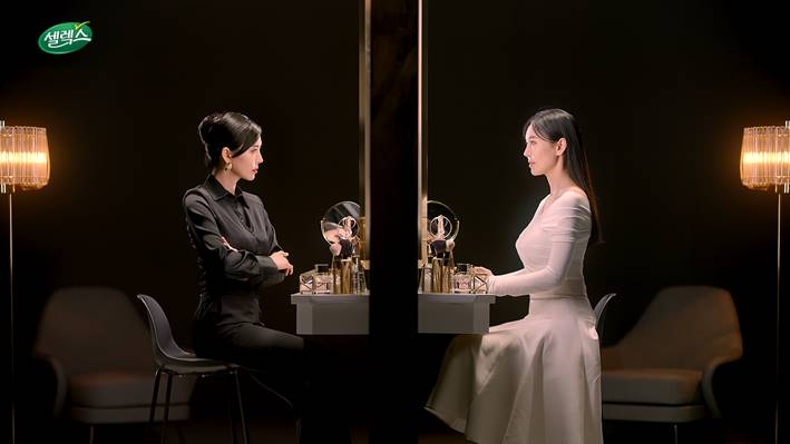 배우 김소연의 매일유업 셀렉스 밀크세라마이드 광고 스틸컷 (제공 : 매일유업)