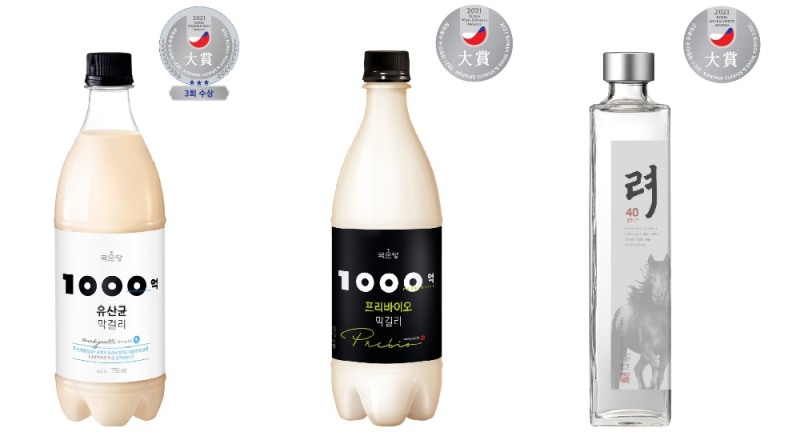 국순당, ‘1000억 유산균 막걸리’ 시리즈 등 대한민국 주류대상 수상
