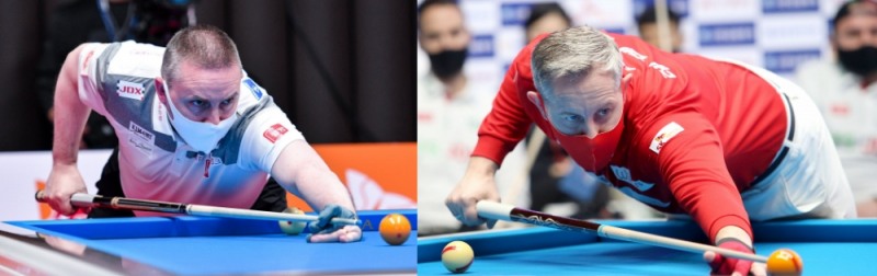 우승후보 쿠드롱(왼쪽)과 레펜스(사진=PBA제공)