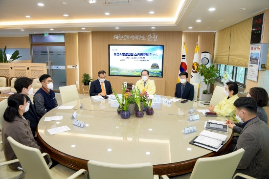 스카이큐브 인수식/사진=순천시