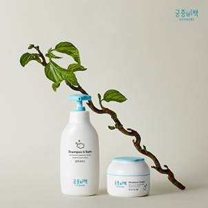 중비책 대표 상품 ‘샴푸&바스’, ‘모이스처 크림’ 이미지