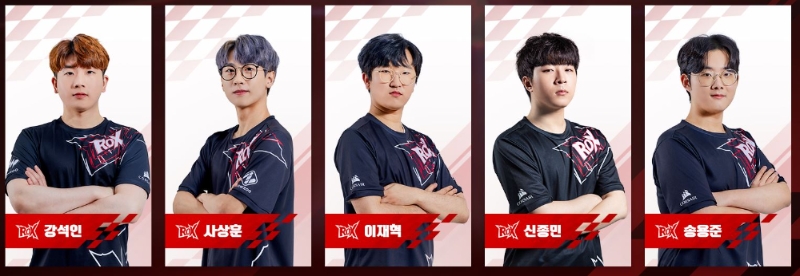 2021년 성남 락스 로스터(사진=카트라이더 리그 공식 홈페이지 발췌).