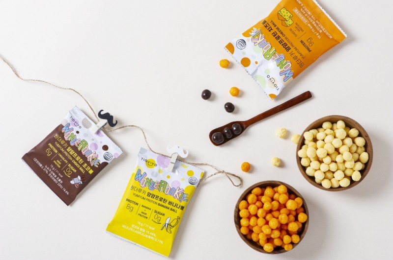 티오비보, 단백질과자 ‘원더루키 얌얌프로틴’ 3종 출시