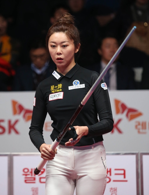 4강에 오른 김가영(사진=PBA제공)