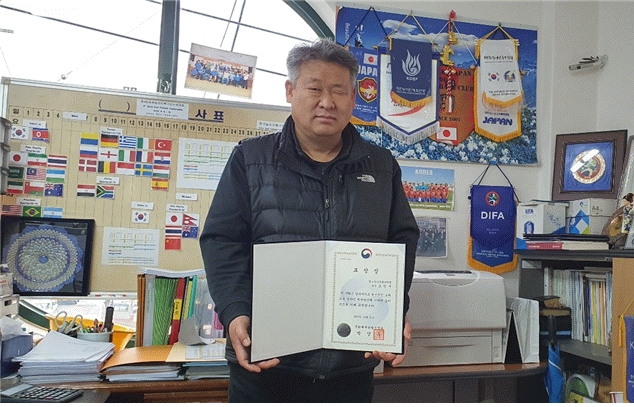조만수 한국농아인축구연맹장