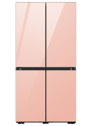 비스포크 4도어 냉장고 신제품 사진(Glam-Peach)