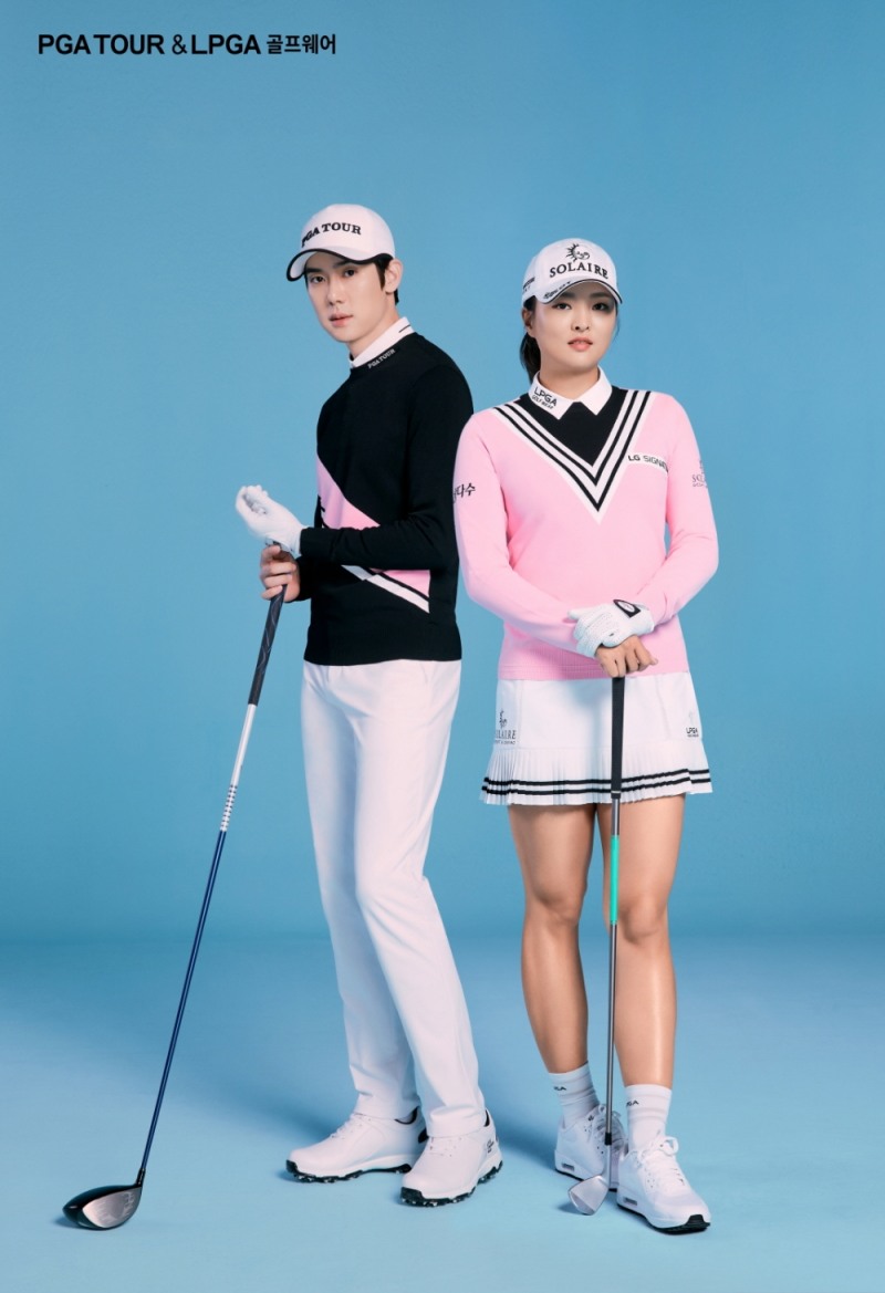 고진영·유연석과 함께한 PGA TOUR & LPGA 골프웨어