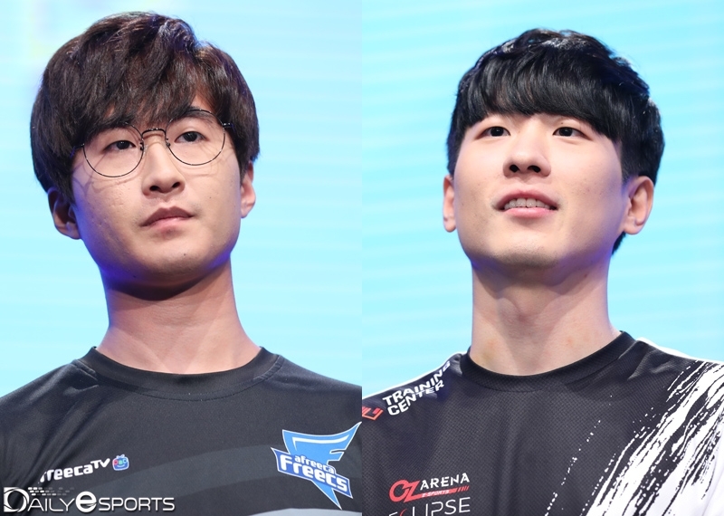 유영혁(왼쪽)과 전대웅.