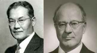 올림픽대책위원회 전경무 부위원장(왼쪽)과 브런디지 미국올림픽위원회 위원장