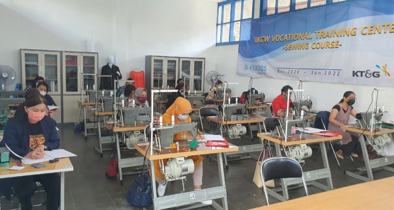 KT&G, 인니에 '직업훈련센터' 운영…취약계층 자립 지원