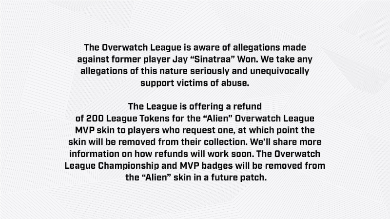 (사진=오버워치 리그 공식 SNS 발췌).