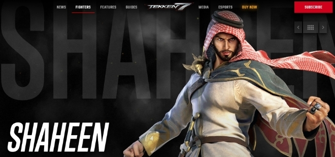 철권7(Tekken7) 로컬 캐릭터 'Shaheen' / 사진제공=철권 공식홈페이지