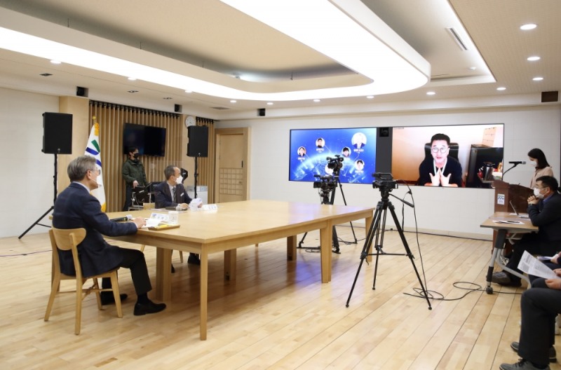 온라인 화상 간담회 모습 / 사진 = 경기도뉴스포털