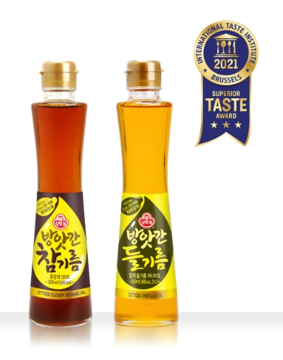 오뚜기 ‘방앗간 참기름’, ‘방앗간 들기름’ 국제식음료품평회 2스타 인증 획득
