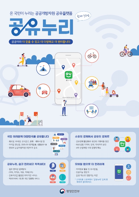 함평군 공유누리 홍보 포스터./사진=함평군