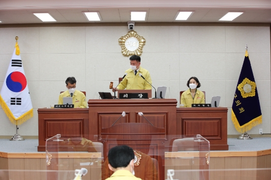 무안군의회, 올해 첫 임시회 개회/사진=무안군의회