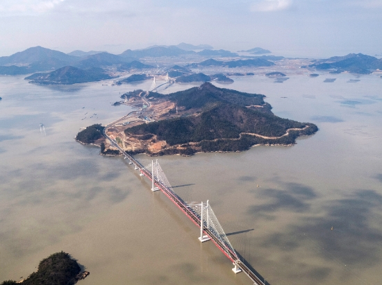 국도24호선 임자대교 전경/사진=신안군