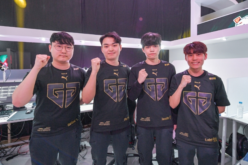 젠지 e스포츠(사진=펍지스튜디오 제공).