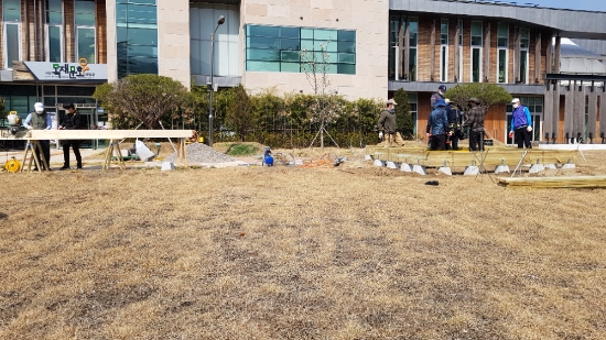 목공예 기능인 양성교육 목조주택 짓기/사진=구례군