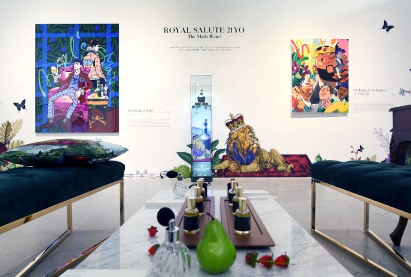 ‘로얄살루트 21년 몰트’로 예술적 브랜드 입지 강화