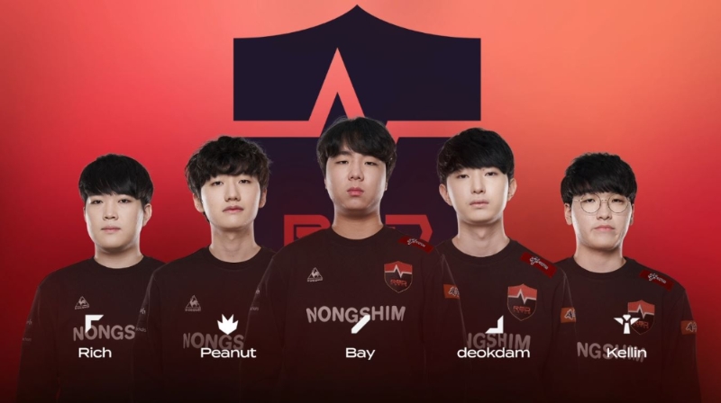 농심 레드포스(사진=LCK 중계 화면 캡처).