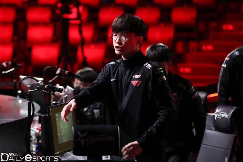 T1 미드 라이너 '페이커' 이상혁.